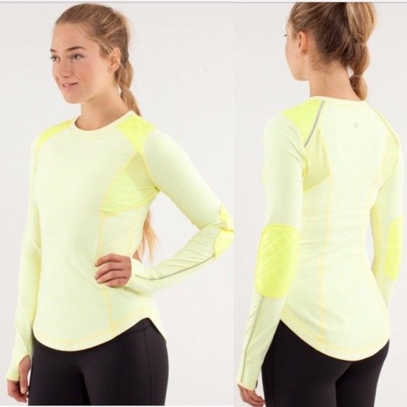 lululemon athletica Tops - RARE Lululemon Ice Queen Quilted LS Running Top 6